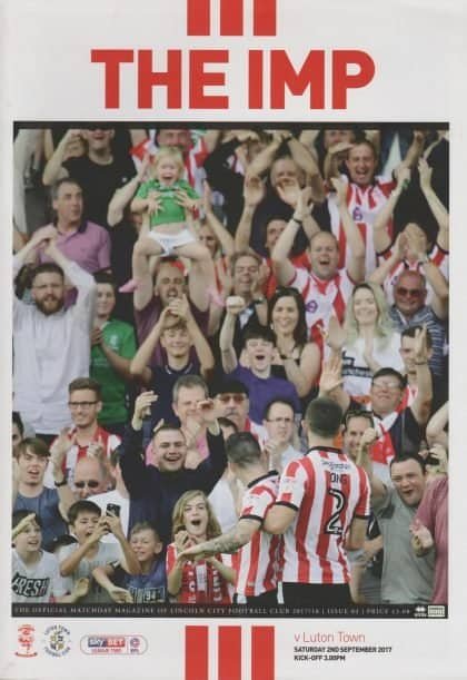 Lincoln City v Luton Town 02-Sep-2017