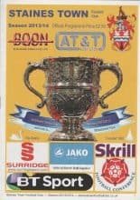 Staines Town v Luton Town 30-Nov-2013