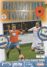Braintree Town v Luton Town 12-Nov-2013