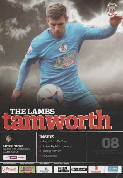 Tamworth v Luton Town 19-Oct-2013