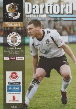 Dartford v Luton Town 01-Feb-2014