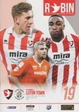 Cheltenham Town v Luton Town 24-Jan-2015