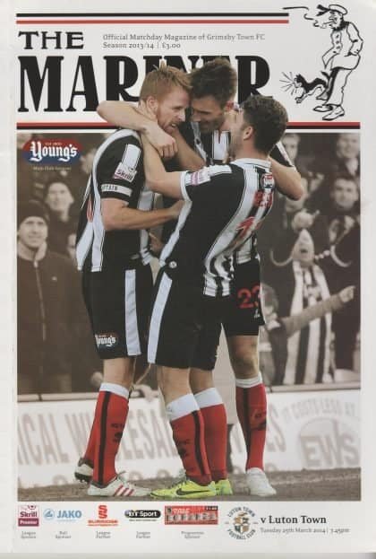 Grimsby Town v Luton Town 25-Mar-2014