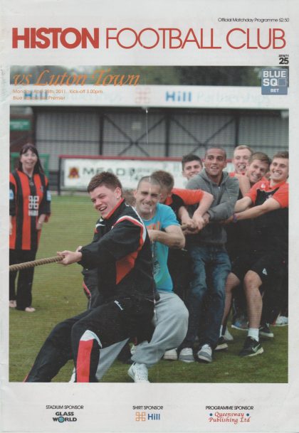 Histon v Luton Town  25-Apr-2011