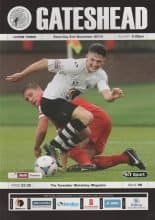 Gateshead v Luton Town 02-Nov-2013