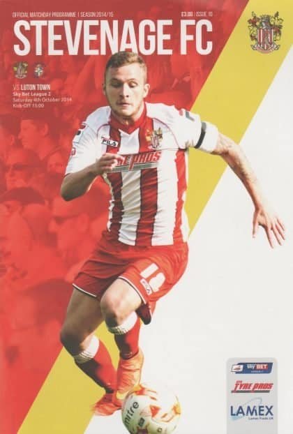 Stevenage v Luton Town 04-Oct-2014