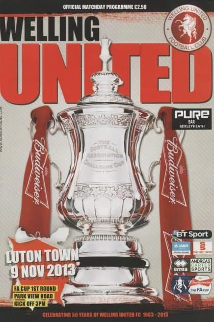 Welling United v Luton Town 09-Nov-2013