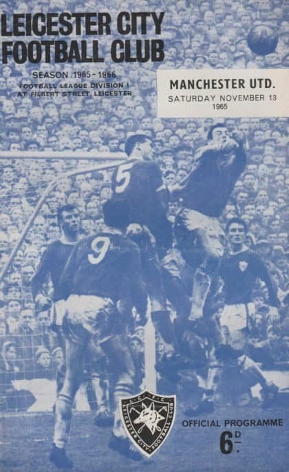 Leicester City v Manchester United 13-Nov-1965