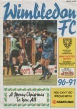 Wimbledon v Manchester United 22-Dec-1990