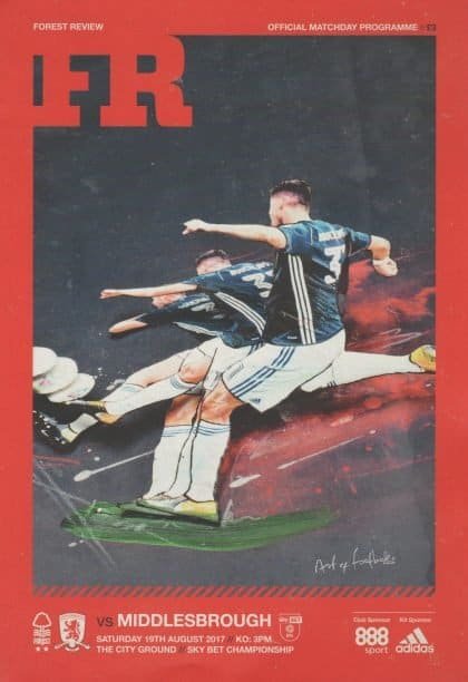 Nottingham Forest v Middlesbrough 19-Aug-2017