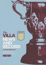 Aston Villa v Middlesbrough  19-Sep-2017
