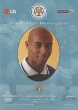Leicester City v Newcastle United 19-Jan-2002