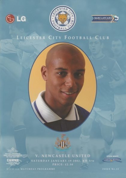 Leicester City v Newcastle United 19-Jan-2002