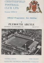 Chesterfield v Plymouth Argyle 14-Nov-1970