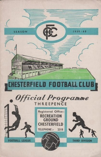 Chesterfield v Port Vale 12-Mar-1960