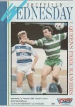 Sheffield Wednesday v Queens Park Rangers  01-Feb-1989