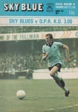 Coventry City v Queens Park Rangers 23-Mar-1974