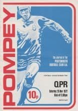 Portsmouth v Queens Park Rangers 25-Nov-1972