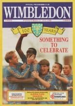Wimbledon v Queens Park Rangers 04-Nov-1989