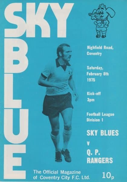 Coventry City v Queens Park Rangers 16-Feb-1974