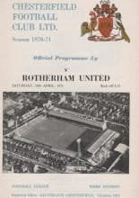 Chesterfield v Rotherham United 10-Apr-1971