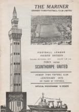 Grimsby Town v Scunthorpe United 08-Oct-1977