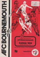 AFC Bournemouth v Scunthorpe United 21-Jan-1978