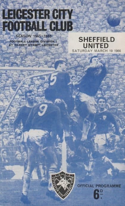 Leicester City v Sheffield United 19-Mar-1966