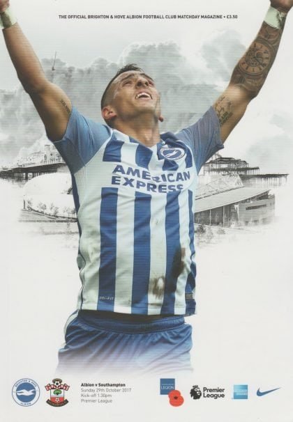 Brighton & Hove Albion v Southampton 29-Oct-2017