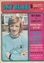 Coventry City v Stoke City 02-Sep-1972