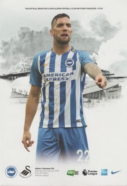 Brighton & Hove Albion v Swansea City  24-Feb-2018