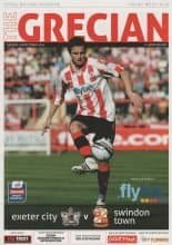 Exeter City v Swindon Town  04-Oct-2011