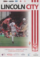 Lincoln City v Torquay United 30-Aug-2014