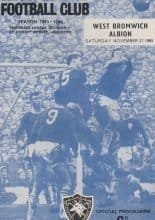 Leicester City v West Bromwich Albion 27-Nov-1965