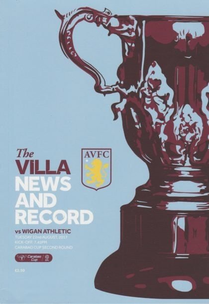 Aston Villa v Wigan Athletic   22-Aug-2017