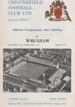 Chesterfield v Wrexham 06-Feb-1971