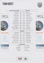 West Bromwich Albion v Aston Villa  23-Jan-2016