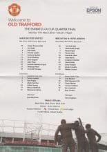 Manchester United v Brighton & Hove Albion 17-Mar-2018