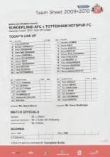 Sunderland v Tottenham Hotspur 03-Apr-2010