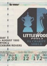 Everton v Blackburn Rovers 13-Aug-1995