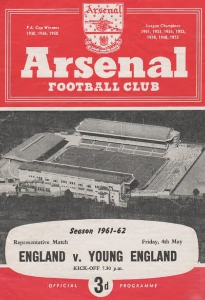 England v Young England 04-May-1962