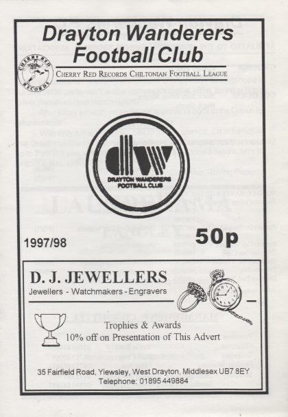 Drayton Wanderers v Penn & Tylers Green   28-Feb-1998