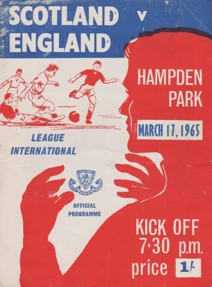 Scottish Football League v English Football League  17-Mar-1965