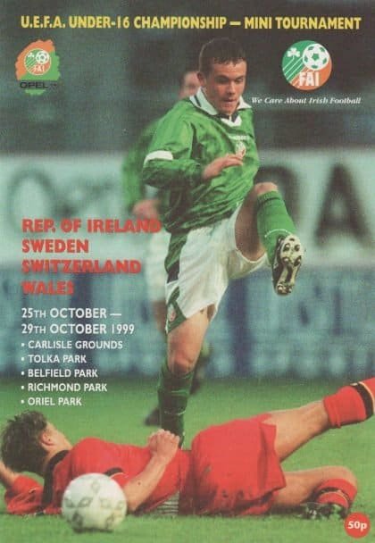 U16 Tournament - Republic of Ireland, Sweden, Switzerland, Wales 25/29-Oct-1999
