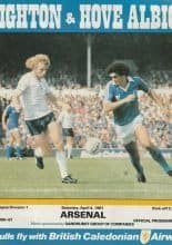 Brighton & Hove Albion v Arsenal  04-Apr-1981