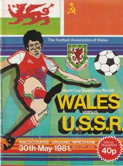 Wales v USSR 30-May-1981