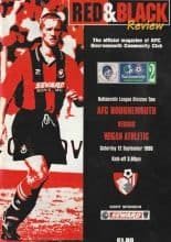 AFC Bournemouth v Wigan Athletic 12-Sep-1998