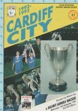 Cardiff City v Admira Wacker  16-Sep-1992