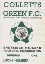 Colletts Green v Alveston  14-Feb-1998