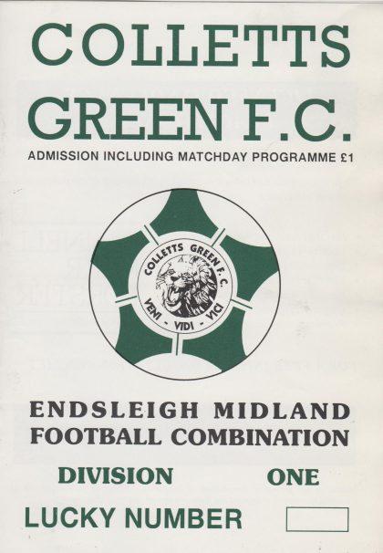 Colletts Green v Alveston  14-Feb-1998